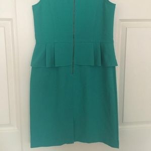 LOFT Dresses - Teal peplum dress from the loft. LOFT Dresses - Teal peplum dress from the loft.